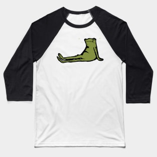 Lazy Frog - Sleep Frog Baseball T-Shirt